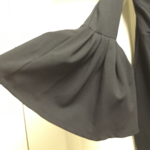 Gianni Bini Off Cold Shoulders Bell Sleeves Dress - Picture 10 of 16